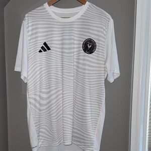 (NEW) Adidas Inter Miami CF White Jersey - Messi